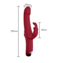 Imagem de Vibrador Jack Rabbit - 10 Velocidades - Ponto G - Cor Vermelho