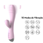 Imagem de Vibrador Jack Rabbit - Com Estimulação do Ponto G e Clitóris Rosa